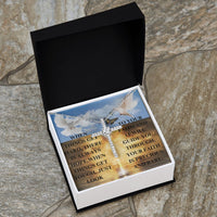 Load image into Gallery viewer, CZ CROSS NECKLACE FOR A LOVED ONE