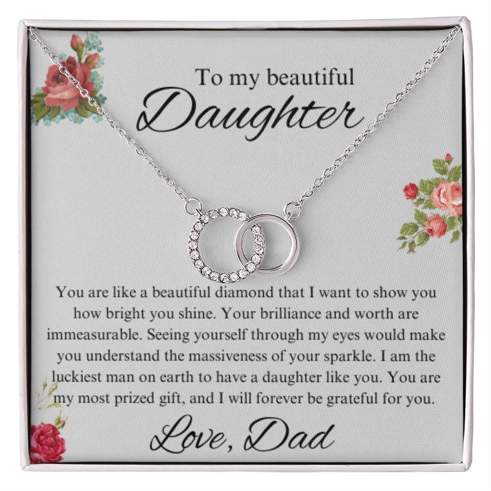 Daughter Necklace From Dad