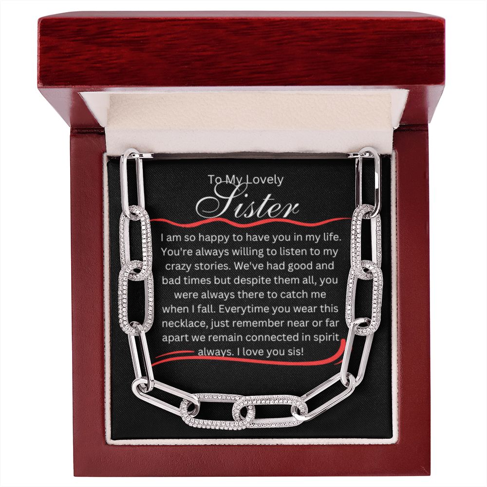 FOREVER LINKED NECKLACE FOR SISTER