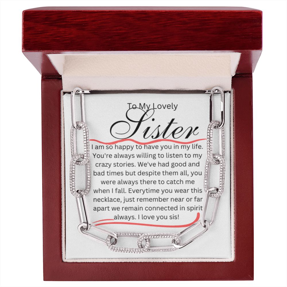 FOREVER LINKED NECKLACE FOR SISTER