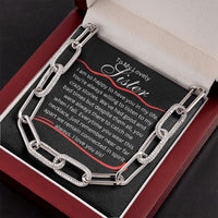 Load image into Gallery viewer, FOREVER LINKED NECKLACE FOR SISTER