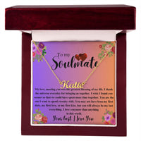 Load image into Gallery viewer, CUSTOM NAME NECKLACE FOR SOULMATE NAMED ISABELLA